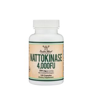 Double Wood Supplements Nattokinase  (120 Capsules) - Nuvalia
