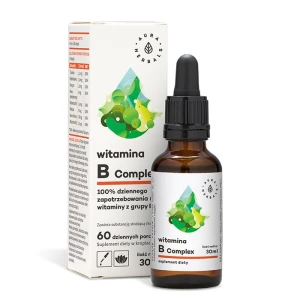 AURA HERBALS Vitaminų B kompleksas (30 ml / 1 fl. oz.) – Viking Supplements
