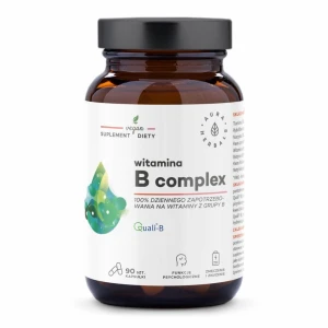 AURA HERBALS Vitaminų B kompleksas (90 kapsulių) – Viking Supplements