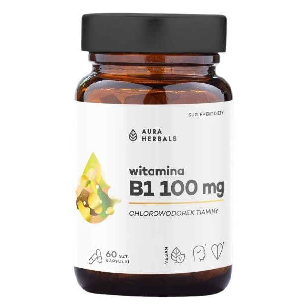 AURA HERBALS Vitaminas B1 100 mg