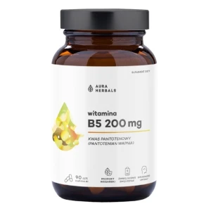 AURA HERBALS Vitaminas B5 200 mg
