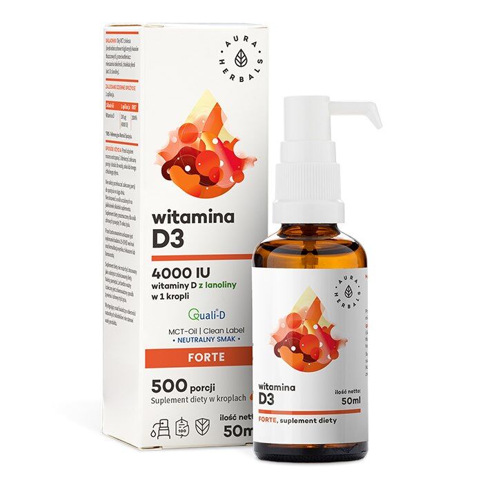 AURA HERBALS Vitaminas D3
