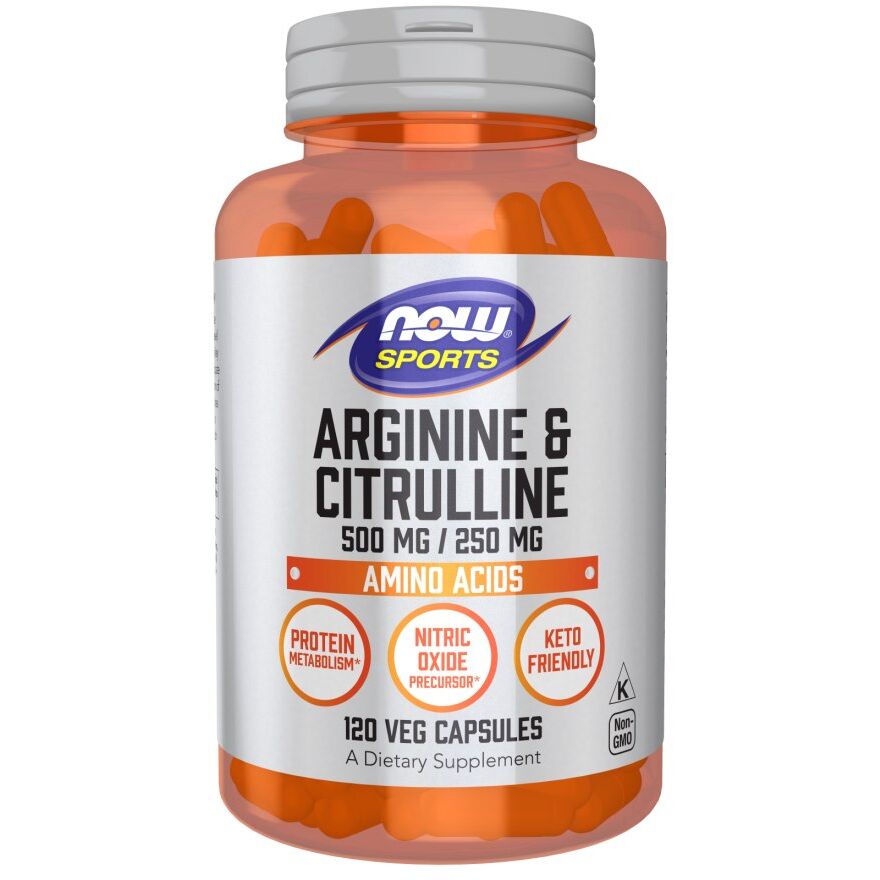 Argininas ir citrulinas – 120 kapsulių – Viking Supplements