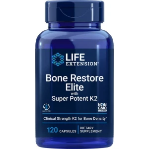 „Bone Restore Elite“ su „Super Potenet K2“ – 120 kapsulių – Viking Supplements