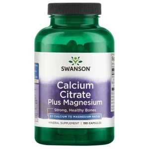 Kalcio citratas su magnio priedu – 150 kapsulių – Viking Supplements