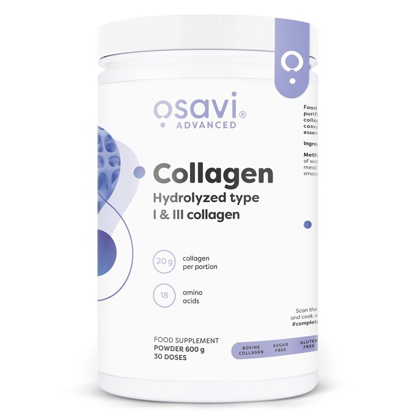 Collagen Peptides - Hydrolyzed Type 1 & 3 - 600g - Viking Supplements
