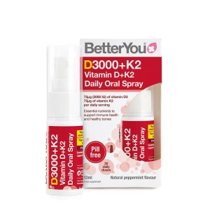DLux+ Vitaminas D+K2 kasdienis burnos purškiklis – 12 ml. – Viking Supplements
