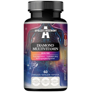 „Diamond“ multivitaminai be geležies – 60 kapsulių – Viking Supplements