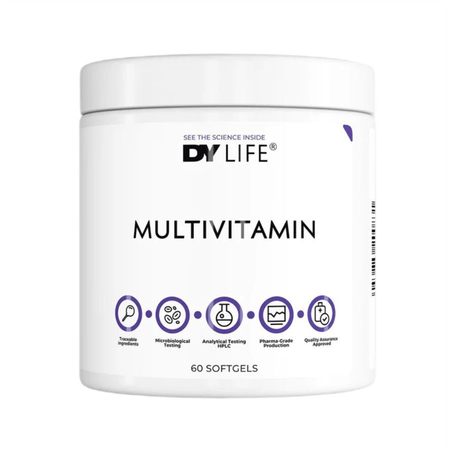 Dorian Yates – „DY LIFE“ multivitaminai – 60 minkštųjų kapsulių – „Viking Supplements“