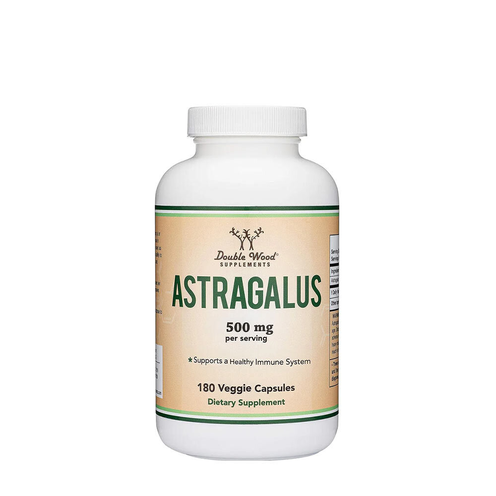 „Double Wood“ maisto papildai su astragalu (180 kapsulių) – Viking Supplements
