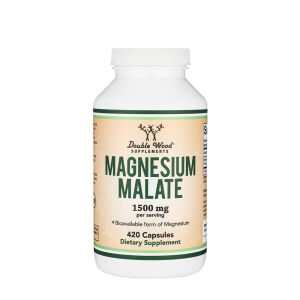 „Double Wood“ maisto papildai su magnio malatu (420 kapsulių) – „Viking Supplements“