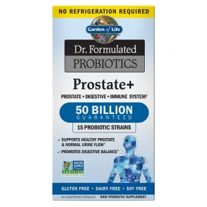 „Dr. Formulated“ probiotikai „Prostate+“ – 60 kapsulių – Viking Supplements