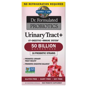„Dr. Formulated“ probiotikai „Urinary Tract+“ – 60 kapsulių – Viking Supplements