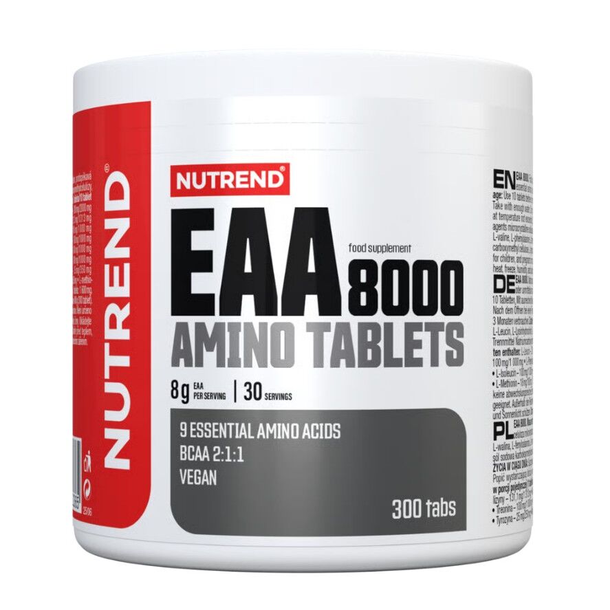 EAA 8000 „Amino“ tabletės – 300 tablečių – Viking Supplements