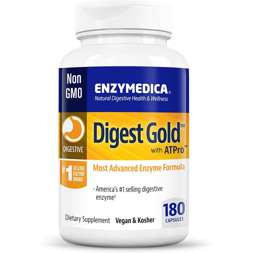 „Enzymedica Digest Gold“ 180 kapsulių – Viking Supplements