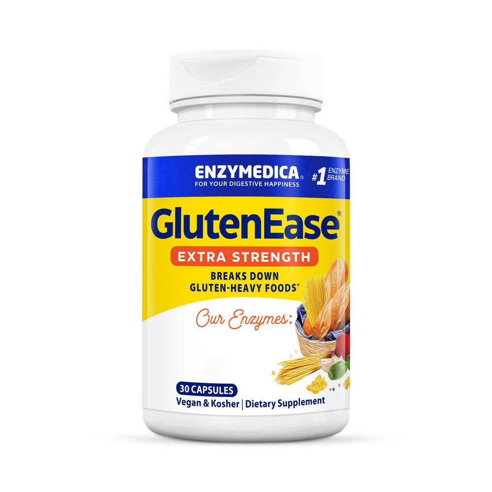 „Enzymedica“ „GlutenEase Extra Strength“ 30 kapsulių – Viking Supplements