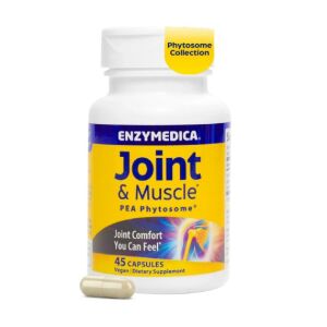 Enzymedica – „Joint & Muscle Pea Phytosome“ – 45 kapsulės – „Viking Supplements“