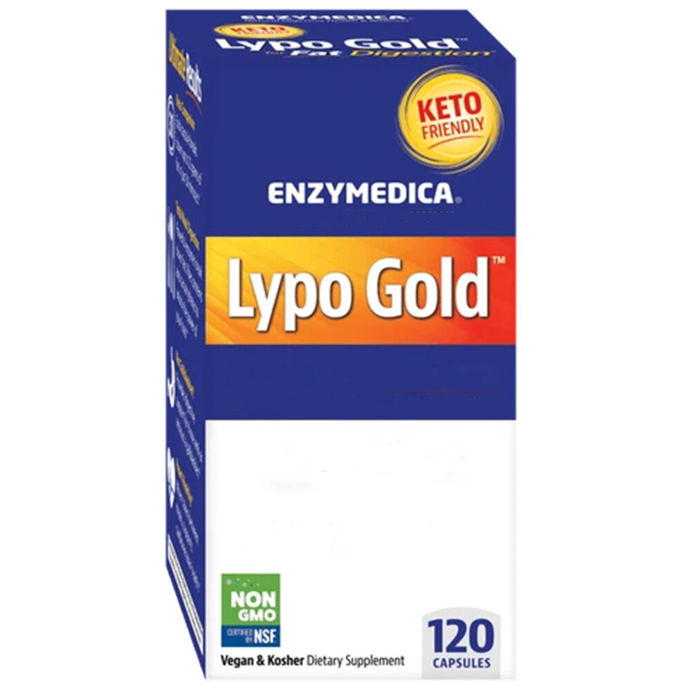 „Enzymedica Lypo Gold“ 120 kapsulių – Viking Supplements