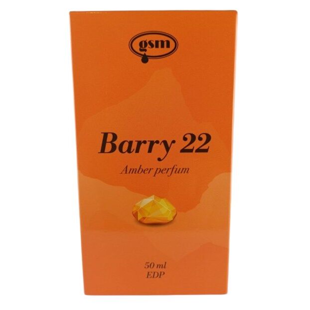 GSM MUMIO „Amber“ vyriški kvepalai „BARRY 22“ (50 ml) – Viking Supplements