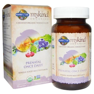 „Garden of Life“ – „Mykind Prenatal Once Daily“ – 90 tablečių – Viking Supplements