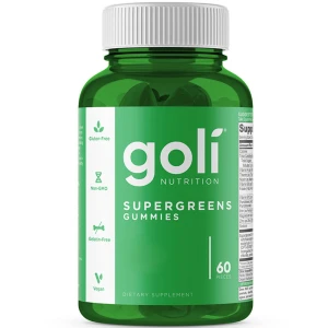 „Goli Nutrition“ „SuperGreens“ 60 guminukų – Viking Supplements