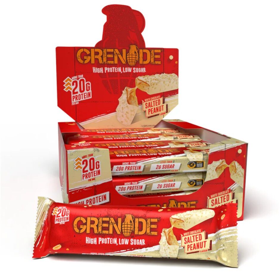 „Grenade“ – baltyminiai batonėliai