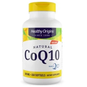 HEALTHY ORIGINS Natūralus koenzimas Q10 (150 kapsulių) – Viking Supplements