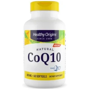 HEALTHY ORIGINS Natūralus koenzimas Q10 (60 kapsulių) – Viking Supplements