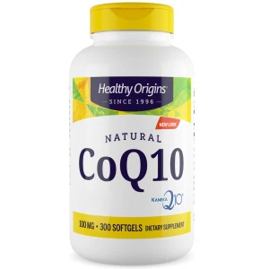 „Healthy Origins“ CoQ10 100 mg, 300 minkštųjų kapsulių – Viking Supplements