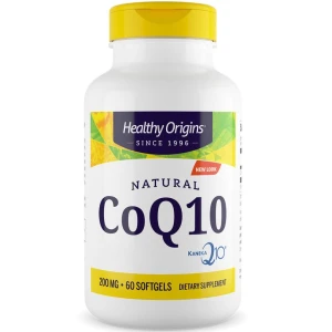 „Healthy Origins“ CoQ10 200 mg, 60 minkštųjų kapsulių – Viking Supplements