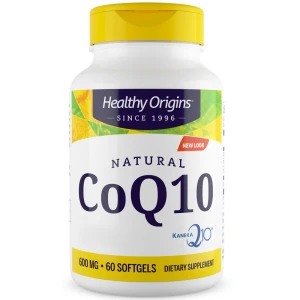 „Healthy Origins“ CoQ10 600 mg, 60 minkštųjų kapsulių – Viking Supplements
