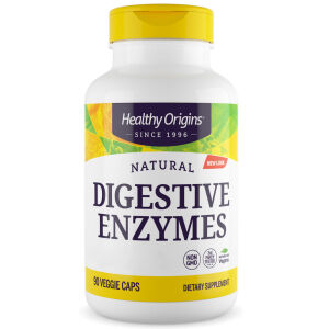 Healthy Origins Digestive Enzymes Broad Spectrum 90 capsules - Viking Supplements