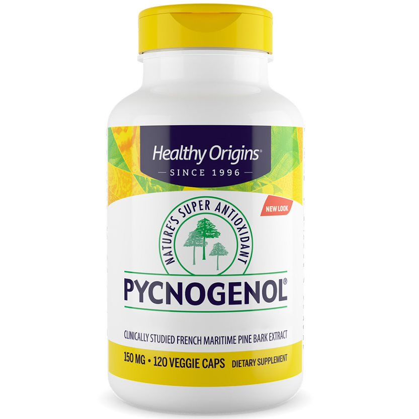 „Healthy Origins“ Pycnogenol 150 mg, 120 kapsulių – Viking Supplements