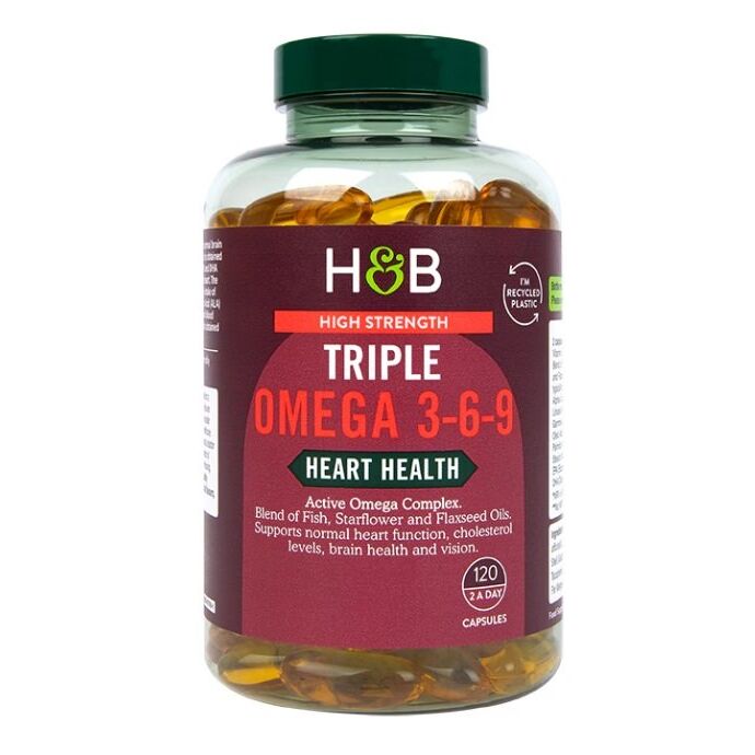 High Strength Triple Omega 3-6-9 - 120 caps - Viking Supplements