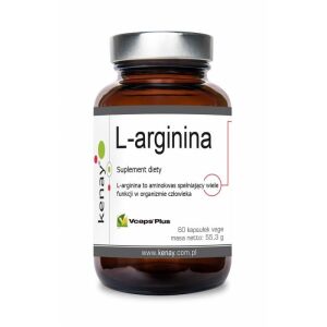 KENAY Argininas (60 kapsulių) – „Viking Supplements“