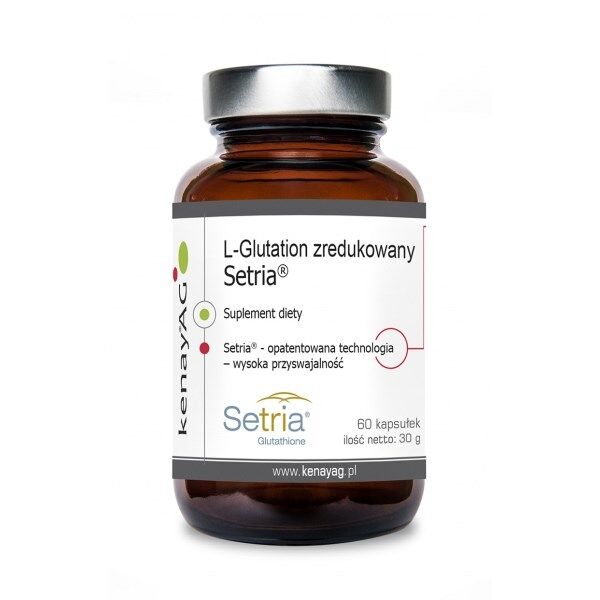 KENAY Glutationas (redukuotas) „Setria“ (60 kapsulių) – „Viking Supplements“