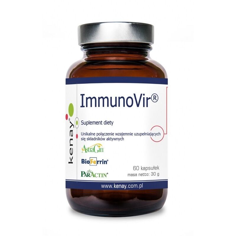 KENAY ImmunoVir – artemizinė, andrografis, glicirizinas, laktoferinas (60 kaps.) – „Viking Supplements“