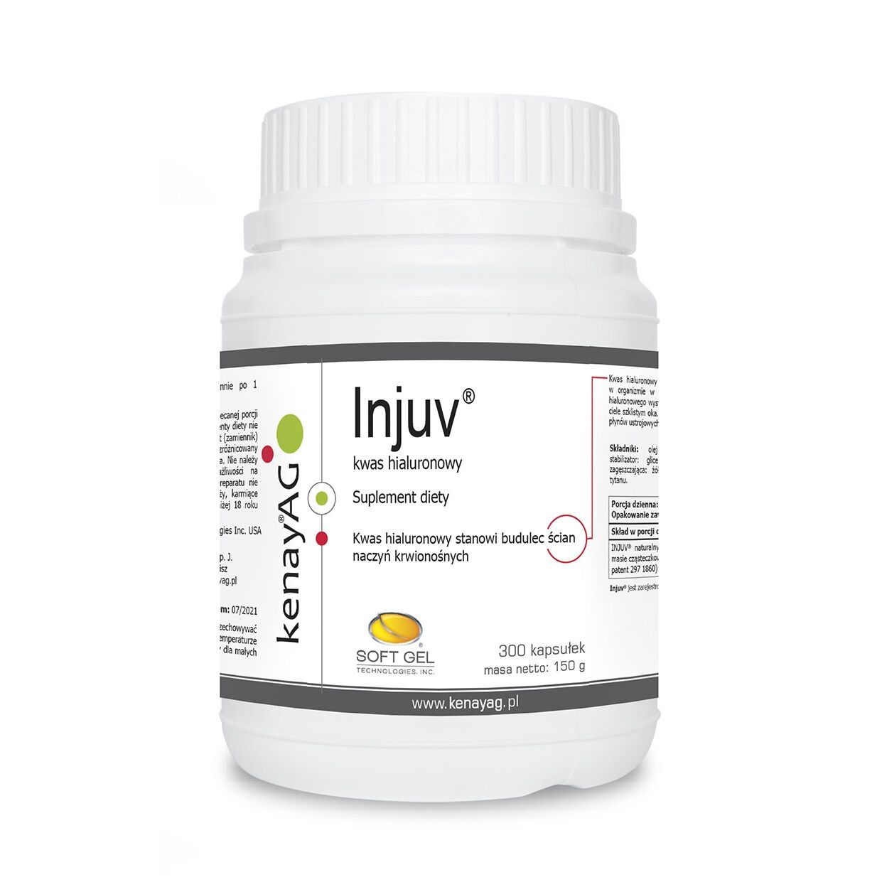 KENAY Injuv hialurono rūgštis (300 kapsulių) – „Viking Supplements“