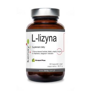 KENAY L-lizinas (60 kapsulių) – „Viking Supplements“