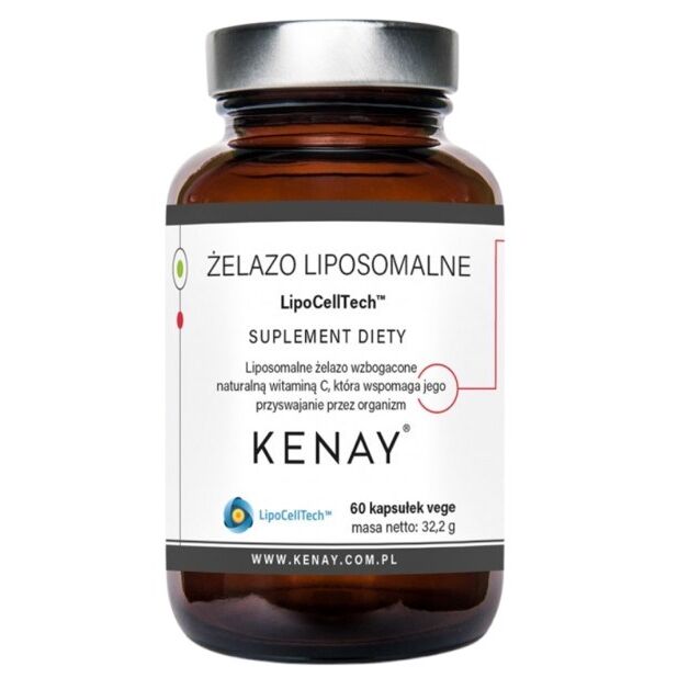 KENAY LipoCellTech™ liposominis geležis (60 kapsulių) – Viking Supplements