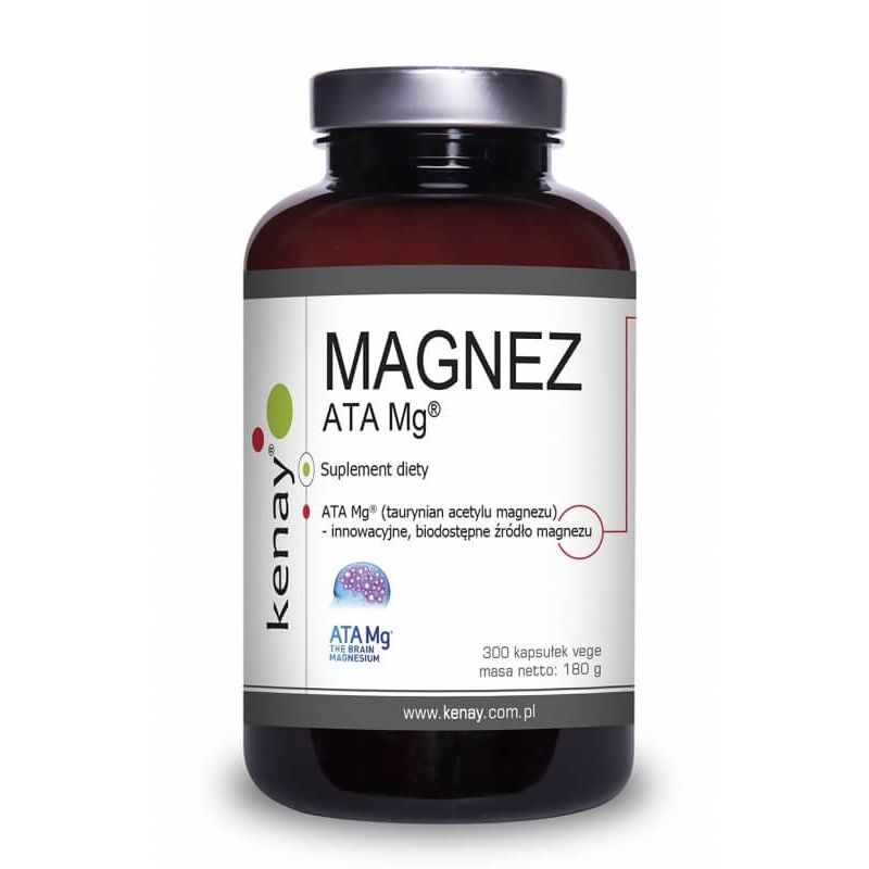 KENAY Magnesium ATA Mg (300 kapsulių) – „Viking Supplements“