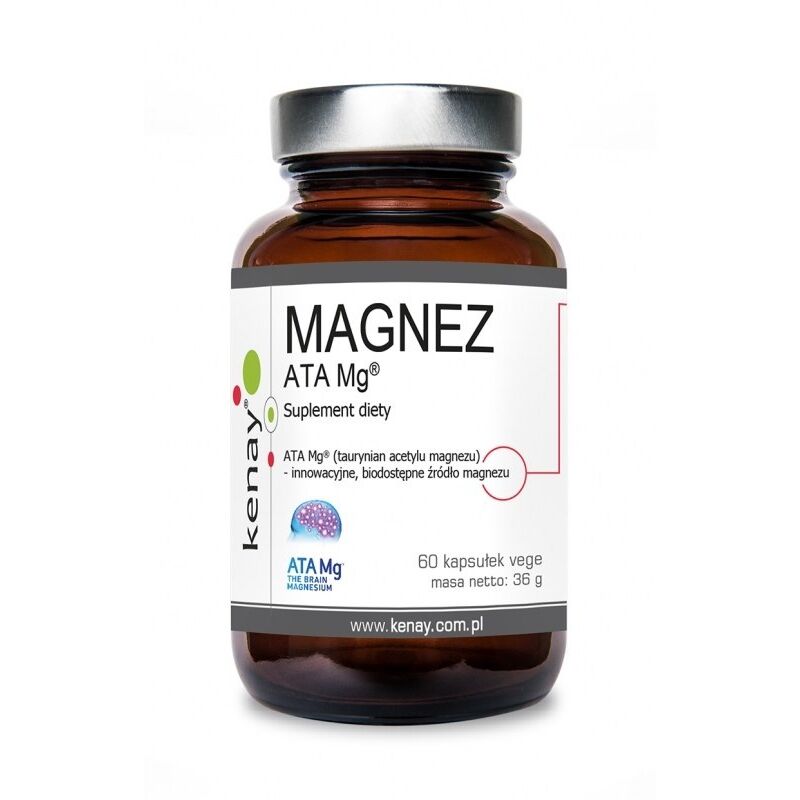KENAY Magnesium ATA Mg (60 kapsulių) – „Viking Supplements“