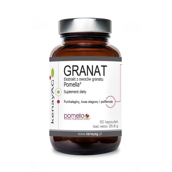 KENAY POMEGRANATE POMELLA granatų ekstraktas (60 kapsulių) – Viking Supplements