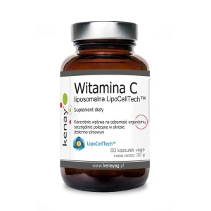 KENAY Vitaminas C, liposominis, „LipoCellTech“ (60 kapsulių) – Viking Supplements