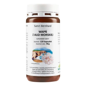 KRAUTERHAUS SANCT BERNHARD kalcio ir litotamnio kapsulės (120 kaps.) – Viking Supplements