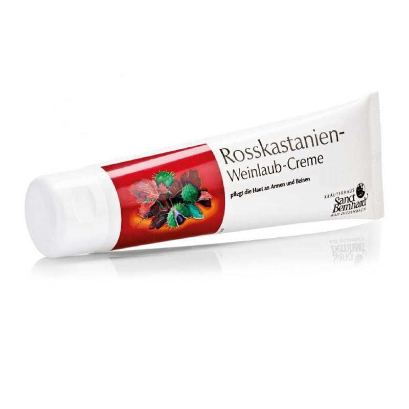 KRAUTERHAUS SANCT BERNHARD Kaštainio ir vynmedžio lapų kremas (25 ml / 0
