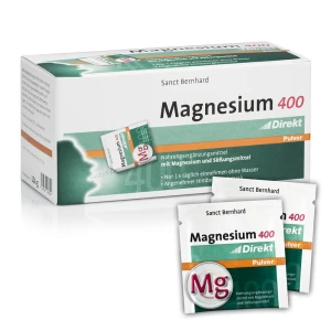 KRAUTERHAUS SANCT BERNHARD „Magnesium 400 Direct“ milteliai (60 vnt.) – Viking Supplements