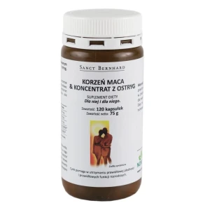 KRAUTERHAUS SANCT BERNHARD „Oysters Maca Active“ kapsulės (120 kaps.) – Viking Supplements