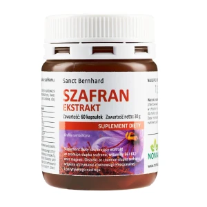 KRAUTERHAUS SANCT BERNHARD Šafrano kapsulės nervams (60 kapsulių) – Viking Supplements