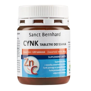 KRAUTERHAUS SANCT BERNHARD „Zinc-Immune“ pastilės (120 vnt.) – Viking Supplements